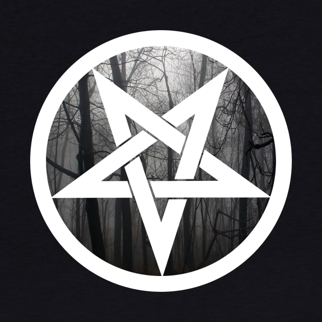 Woven Pentagram - Forest by RainingSpiders